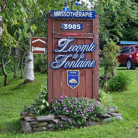 Vila Lecomte De La Fontaine North Hatley Exteriér fotografie